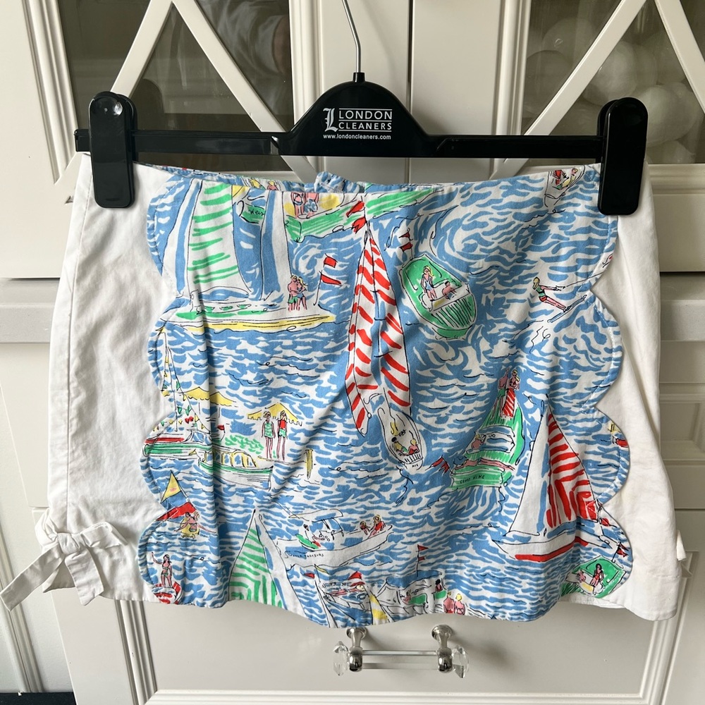 Lilly Pulitzer Sailboat Skirt